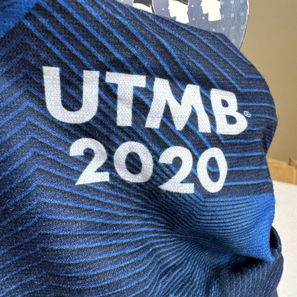2020 UTMB Mont-Blanc Buff Neck Gaiter Adult OS Blue Multifunctional Headwear